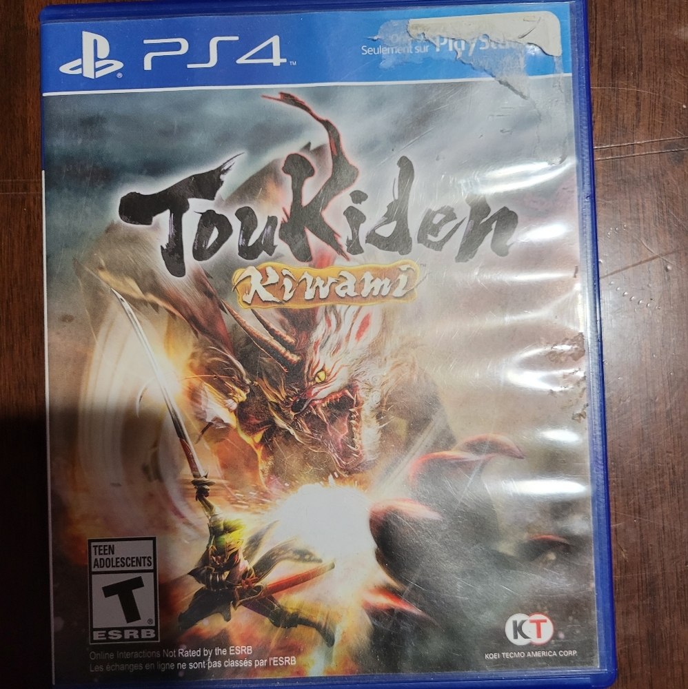 Toukiden kiwami for the ps4